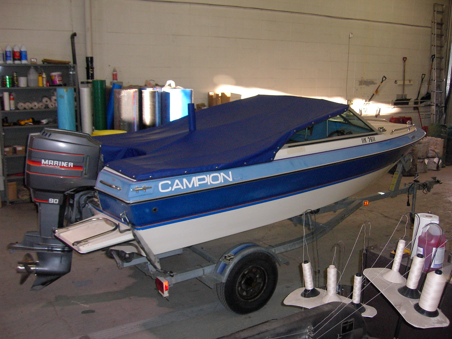 Snap Down/Mooring Boat Cover