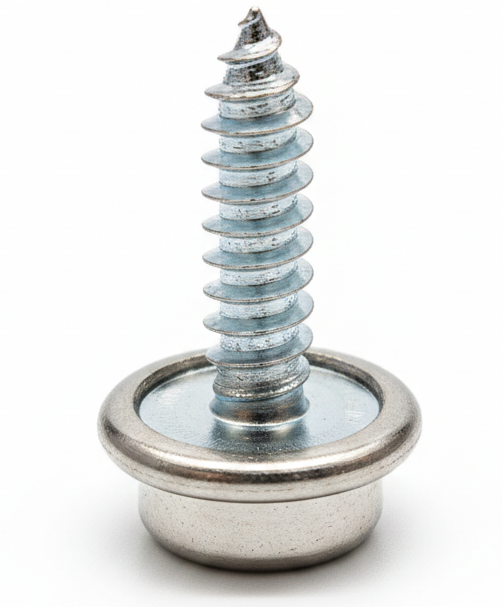 Screw Head Male Snaps (10-Pack)