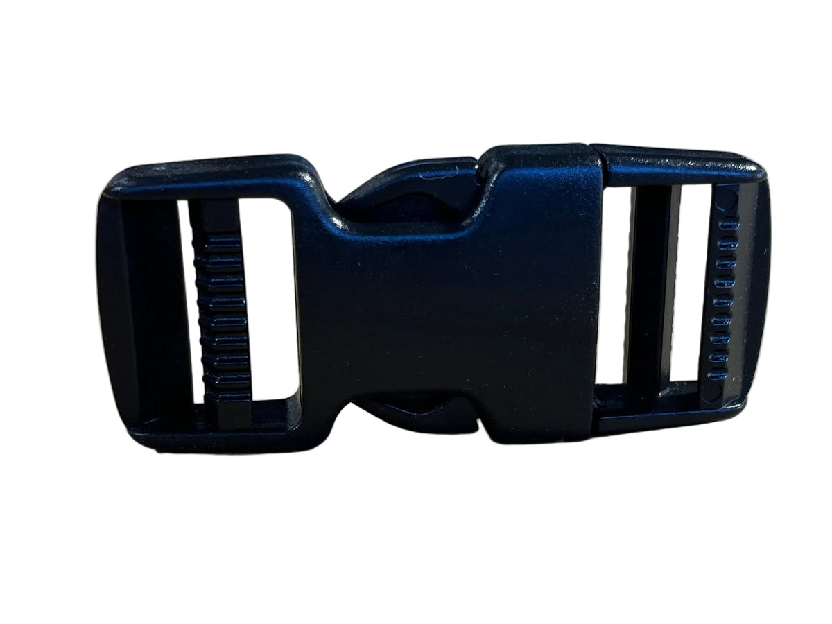 Black plastic buckle