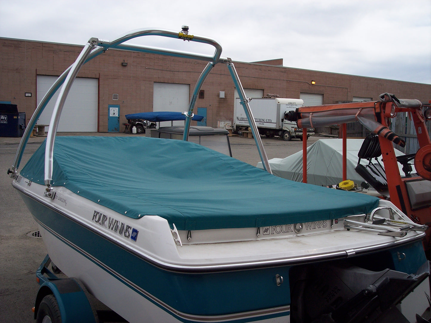 Snap Down/Mooring Boat Cover