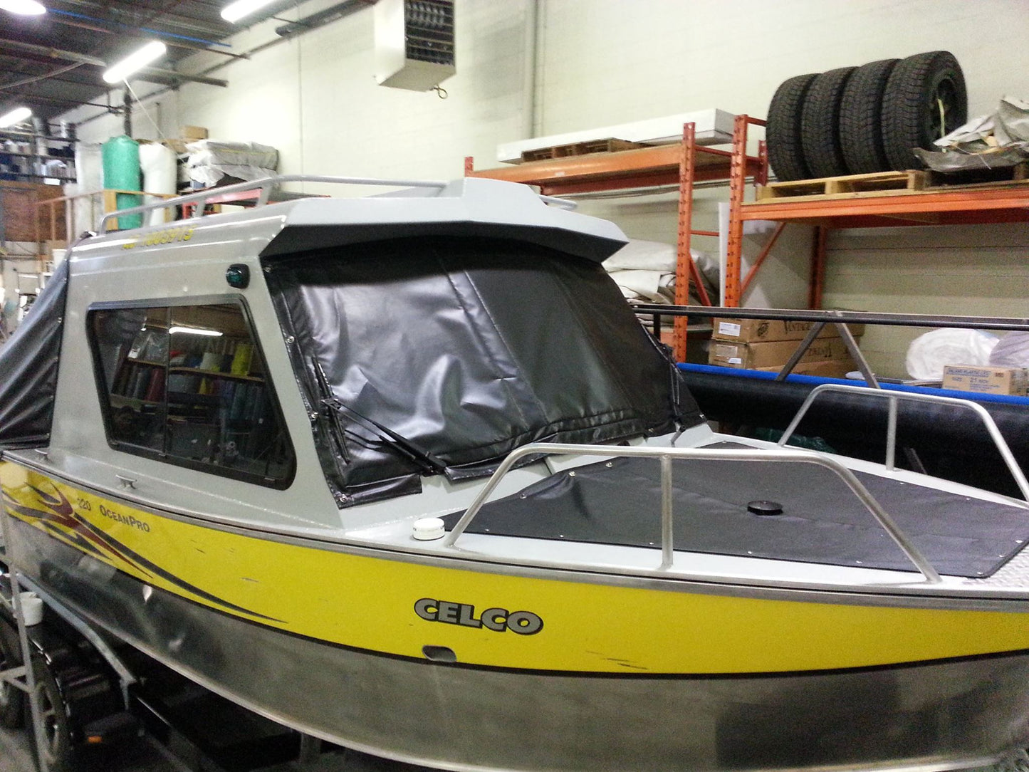 Snap Down/Mooring Boat Cover