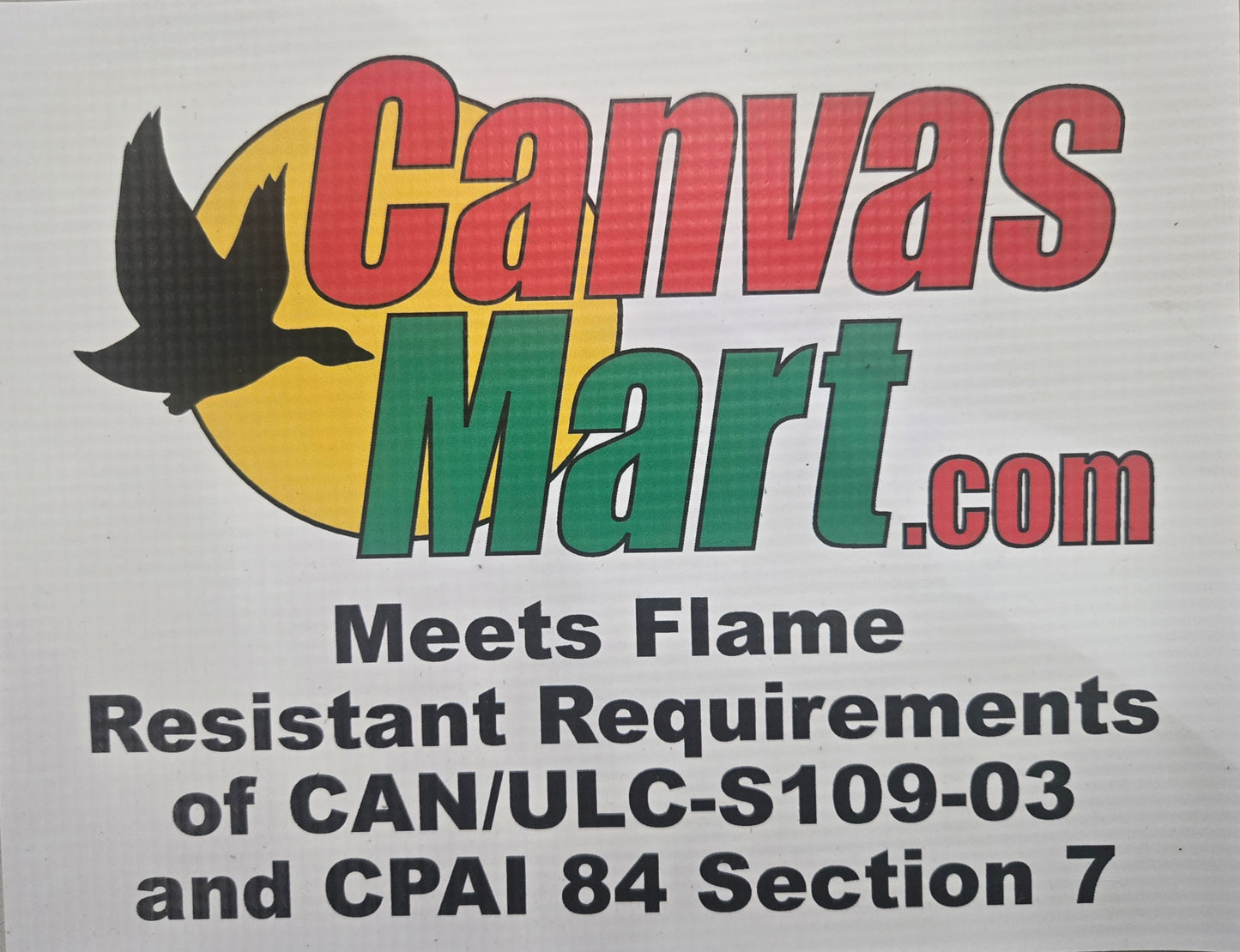 Fire Retardant 18oz Heavy-Duty Vinyl (100 yards x 61")