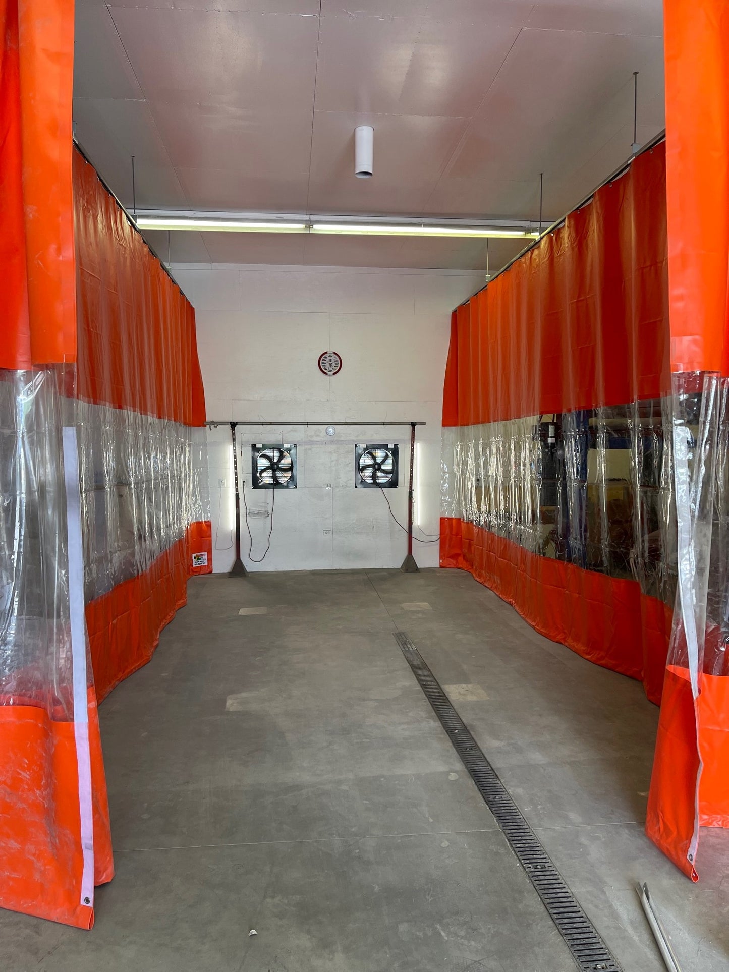 Track & Trolley Curtain Kit 10' x 18' (With Window & Hardware)