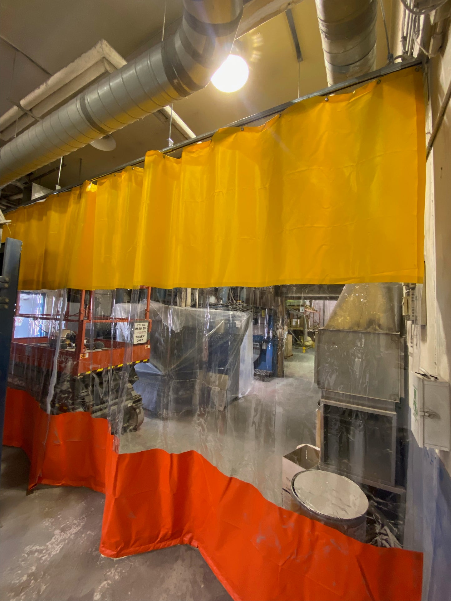 Track & Trolley Curtain Kit 10' x 18' (With Window & Hardware)