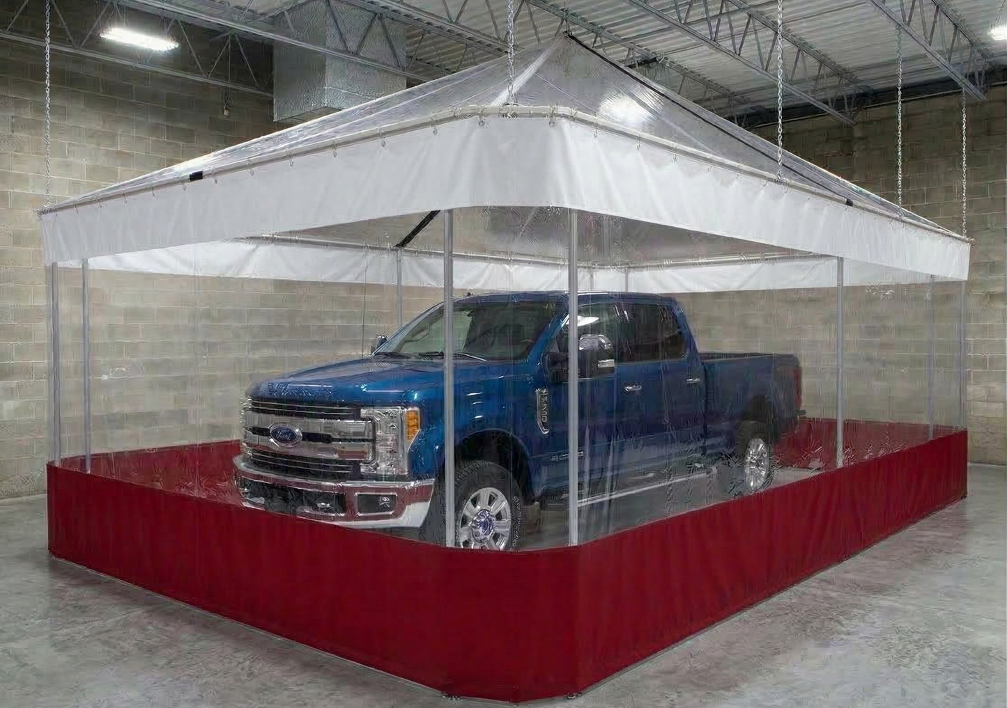 Aluminum Repair Bay Enclosure Kit (12' x 24')
