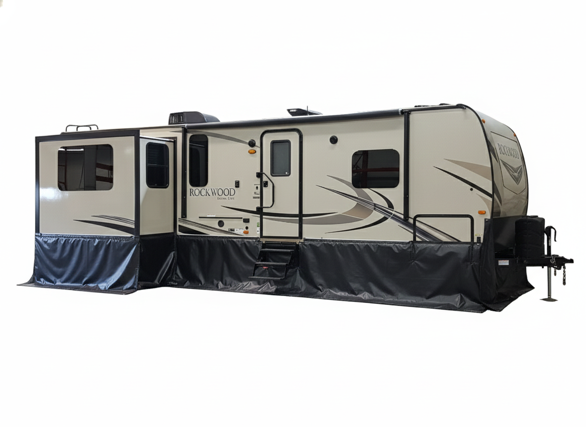 Insulated RV Skirt (Bumper Pull and Motorhomes)