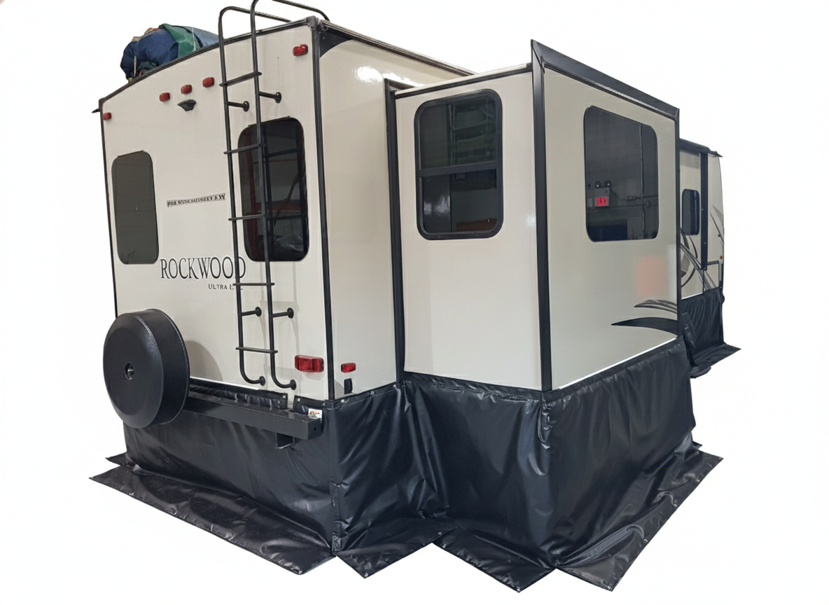 Insulated RV Skirt (Bumper Pull and Motorhomes)