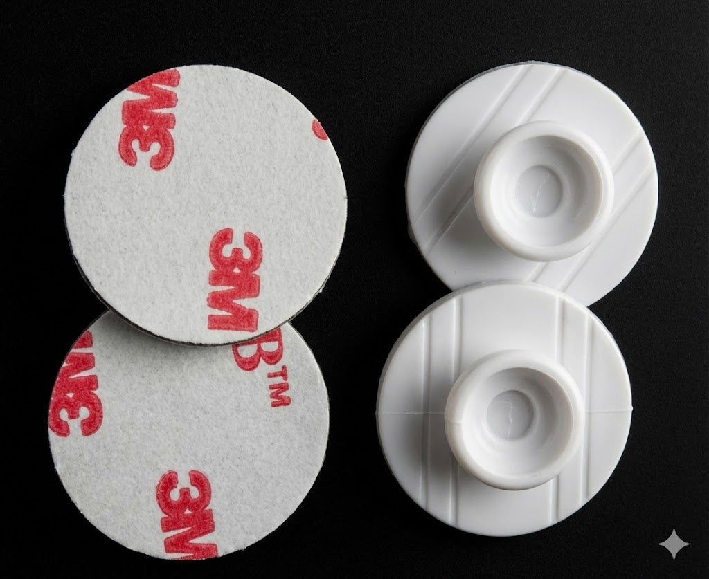 3M Adhesive-Backed Snaps