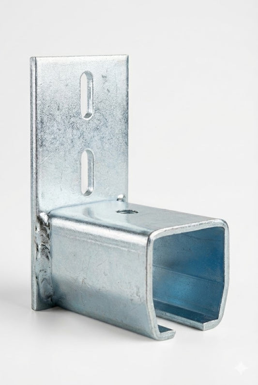 Perpendicular-to-Wall Connector for Track