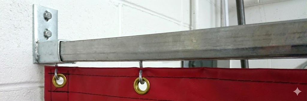 Perpendicular-to-Wall Connector for Track