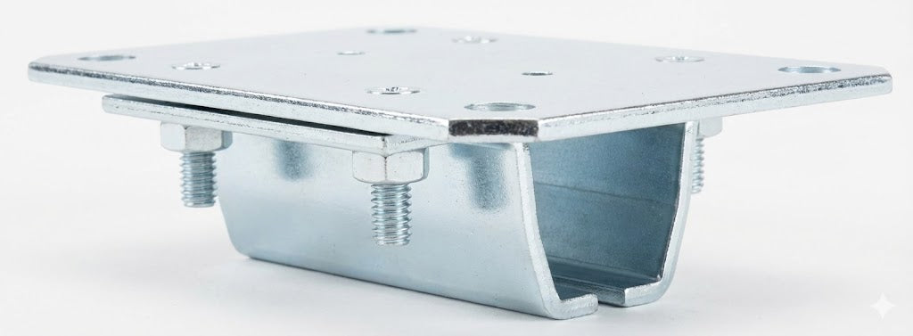 Flush-Mount Connector for Track