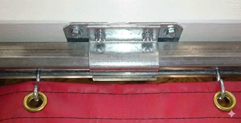 Flush-Mount Connector for Track