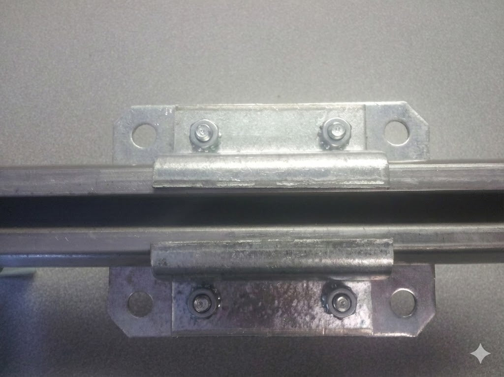 Flush-Mount Connector for Track